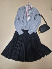 バーバリー プリーツスカート (正規品)