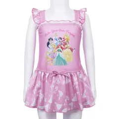 【プリンセス 12629044】 水着 女の子 キッズ 子供 ワンピース ディズニー プリンセス アナ雪 ミニー 100 110 120 130cm おしゃれ かわいい 可愛い 幼稚園 保育園 小学生 子ども こども 女児 フリル リボン