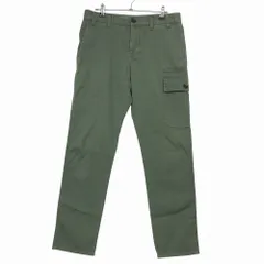 GUCCI グッチ チノパンツ ボトムス ロゴ 刺繡 グリーン 44【S】 メンズ 【中古】のサムネイル