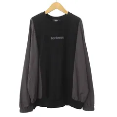 アズールバイマウジー AZUL by moussy ドッキングデザイントップス Free 黒 ブラック グレーのサムネイル