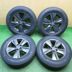 バリ溝！9.5分★トヨタ 60系 ハリアー 純正 225/65R17 スタッドレス ブリヂストン ブリザック DM-V3 17インチ PCD114.3/5H★6043002HAスのサムネイル