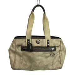 コーチ COACH ハンドバッグ トート キャンバス レザー シグネチャー ベージュ F14876 /XZ ■GY18