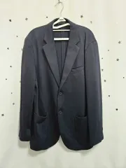 UNIQLO ユニクロ ネイビー メンズ カジュアル ブレーザー ジャケット L