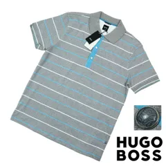 【B3810】【未使用品】HUGO BOSS ヒューゴボス ポロシャツ カットソー ボーダーのサムネイル