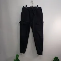ブラック カーゴ ジョガーパンツ 30サイズ 春 秋 59399