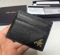 正規品 PRADA プラダ サフィアーノ カードウォレット