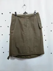Calvin Klein カルバン・クライン カーキ色 コットン スカート 4のサムネイル