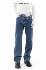 Y/PROJECT 23awSNAP OFF DENIM TRACK PANTS - メルカリ