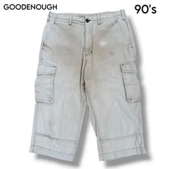 【GOODENOUGH】90's カーゴショーツ Mのサムネイル