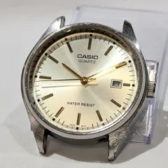 CASIO カシオ MTP-1175 稼働品 電池交換済 シャンパンゴールド デイト ヴィンテージ 腕時計 アンティーク レトロ メンズ ウォッチ 3針 クォーツ 日常生活防水のサムネイル