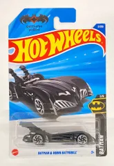 MATTEL HOTWHEELS BATMAN 1/5 HYW60 BATMAN & ROBIN BATMOBILE 2/250