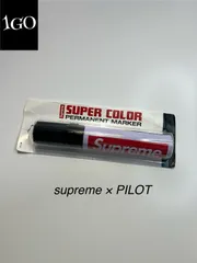 supreme × PILOT SUPER COLOR PERMANENT MARKER 油性マーカー ペン