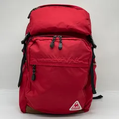 BN8791● le coq sportif ルコック リュック デイパック　ナイロン レッド系のサムネイル