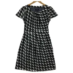 Reflect リフレクト 総柄 タックワンピース size2/グレー系のサムネイル