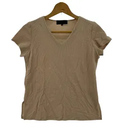UNTITLED   アンタイトル  カットソー size2/ベージュ