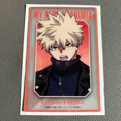 ヒロアカ　トレーディング　クリアアートカード　爆豪