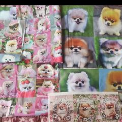 犬 ポメラニアン ポメ 生地 パネル生地 - メルカリ