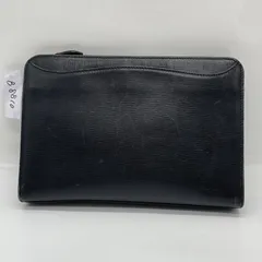 BN8810●BURBERRY バーバリー セカンドバッグ クラッチバッグ レザー ブラック