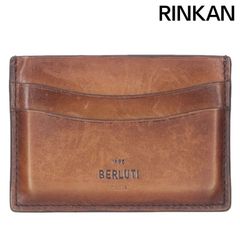Berluti ブラウンレザー カードケース - メルカリ