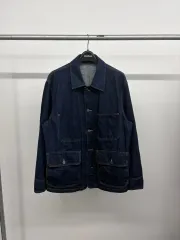 (XL) メンズ UNIQLO U ルメール カバーオール チョア デニム ウォーク ジャケットのサムネイル
