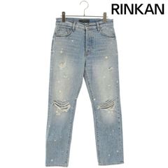aiko着 未使用】スターレオパードルーズストレートデニムパンツ - メルカリ