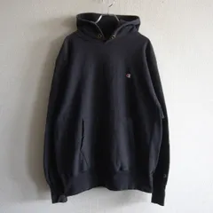 【90s】CHAMPION【REVERSE WEAVE リバースウィーブ パーカー】L ブラック チャンピオン フーディ USA製 26050058