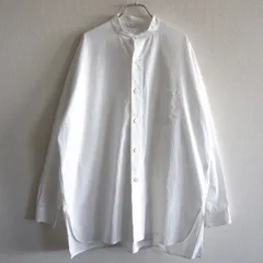 【美品】 ARTS&SCIENCE 【バンドカラー シャツ】3 ホワイト コットン アーツアンドサイエンス 26050036のサムネイル