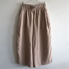 【美品】ARTS&SCIENCE 【リネン ワイド パンツ】1 ブラウン アーツ＆サイエンス 26050034のサムネイル