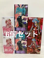 未開封 初音ミク ぬーどるストッパーフィギュア 桜ミク FlowerFairy椿 BiCuteBunniesフィギュア ストリートVioletVer 6個セット LF5086 f107