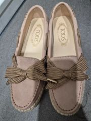TOD'S フリンジドライビングシューズ 38｜アンティークローズ TOD'S
