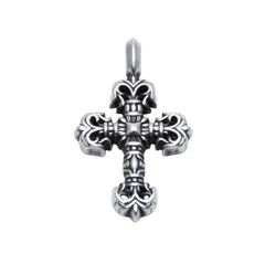 新品同様 CHROME HEARTS クロムハーツ タイニー フィリグリークロス 約4.68g ペンダント SV925 シルバー 中古 4a001720のサムネイル
