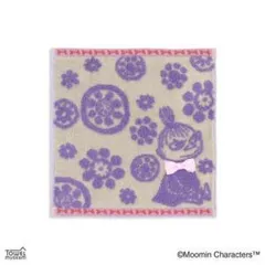 【新品・3営業日で発送】タオル美術館(Towel Museum) 【ムーミン】 タオルハンカチ ぽんぽんフラワー2【2026新作】 (47-0570065-BE)【入数:3】