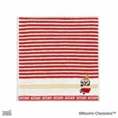 【新品・3営業日で発送】タオル美術館(Towel Museum) 【ムーミン】 タオルハンカチ ミイボーダー2【2026新作】 (47-0560080-R)【入数:3】