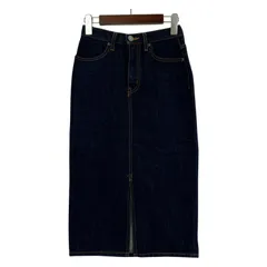 AZUL by moussy アズールバイマウジー スリット デニム タイトスカート sizeS/インディゴのサムネイル