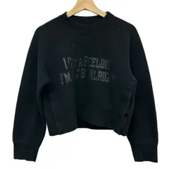 Sacai(サカイ) トレーナー サイズ1 S レディース スポンジスウェットプルオーバー 23-06634 黒 長袖/ショート丈のサムネイル