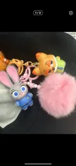 ズートピア キーホルダー 出品 新品 ジュディ & ニック