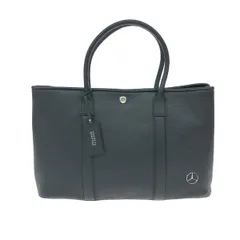 BARNEYS NEWYORK バーニーズニューヨーク ラージトートバッグ メルセデスベンツ  レザー    ブラック メンズ / 240001200040のサムネイル