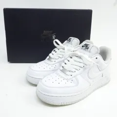 NIKE ナイキ WMNS AIR FORCE 1 LOW '07 FLYEAS ウィメンズ エアフォース DX5883-100 US7 24cm 箱有 ※中古
