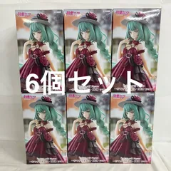 未開封 初音ミク Trio-Try-iT Figure 初音ミク おでかけドレス・RED ver. フィギュア 6個セット SF5279 c107