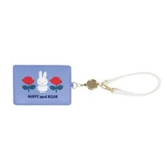 192500 MIFFY ミッフィー ミッフィー and ブルー ローズ ROSE パスケース ビーエスエス