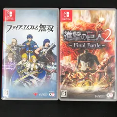 中古 Switch ファイアーエムブレム無双 進撃の巨人2 セットのサムネイル