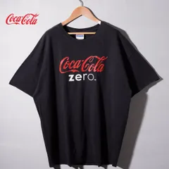 コカコーラ Coca-Cola Tシャツ XXL ブラック 00s ヴィンテージ ビックプリント コカコーラゼロ ヘインズ Hanes 企業T プロモT アドバタイジング オーバーサイズ 古着 A824