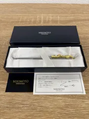 MIKIMOTO International ミキモト ボールペン パール リボン ゴールド シルバー 元箱付き 説明書付き 未使用に近いのサムネイル
