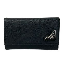 現行/新品未使用✨ PRADA キーケース 三角プレート 6連 ナイロンRFID