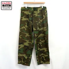 90s USA製 vintage U.S.ARMY ウッドランドカモ ECWCS ゴアテックス ミリタリーパンツ メンズ 表記M-Rサイズ