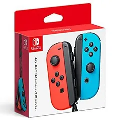 【中古】 Joy-Con (L) ネオンレッド/ (R) ネオンブルー ジョイコン 純正品
