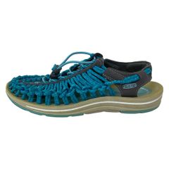 KEEN スポーツサンダルターコイズブルー 24.5cm - メルカリ