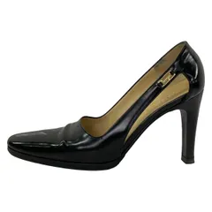 GUCCI(グッチ) パンプス 36 1/2 C レディース - 黒 レザー