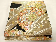 袋帯】西陣 京洛苑たはら 六通柄 唐織 正絹 銘品 松竹梅 礼装用 仕立て 