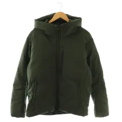 B&Y ユナイテッドアローズ BEAUTY&YOUTH ビューティー&ユース 22AW 小松マテーレ ダウンジャケット フード 1225-114-00 L ダークグリーン /ES